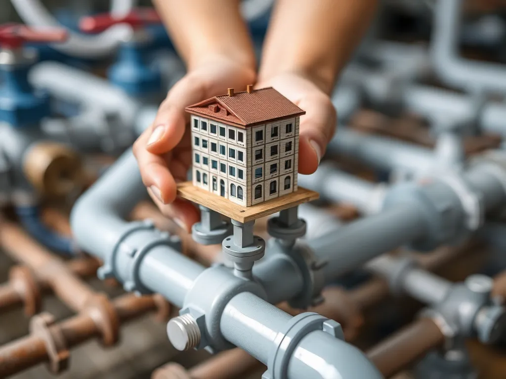 Czy można wybudować budynek na sieci wodociągowej?